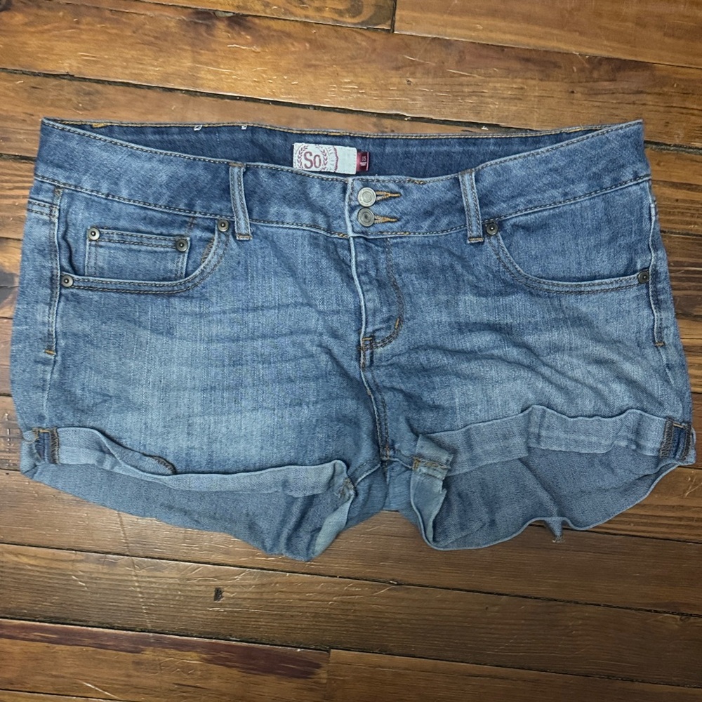 SO Women's Classic Blue Jean Shorts